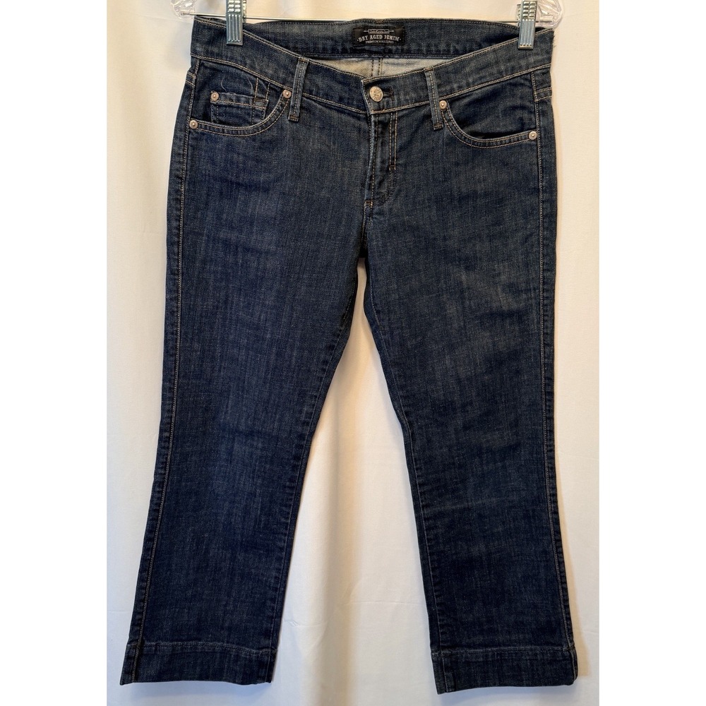 James Cured by Seun Jeans Size 28 Cooper Dublin Dark Wash Denim USA 26" Inseam